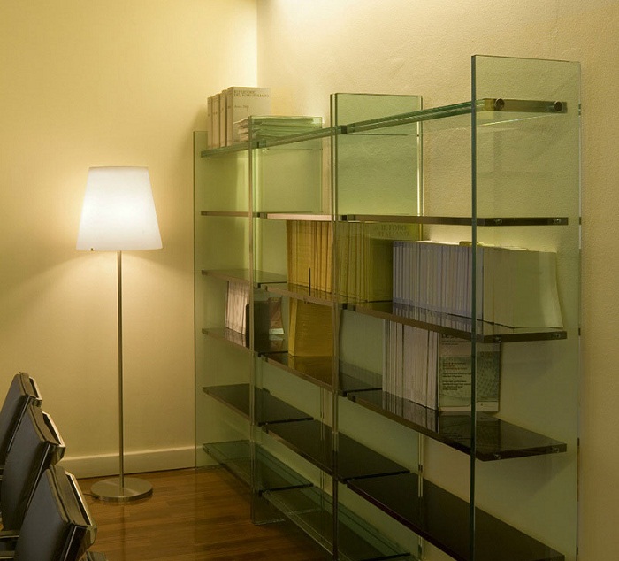 3247 Floor lamp by Fontana Arte Floor Lamps